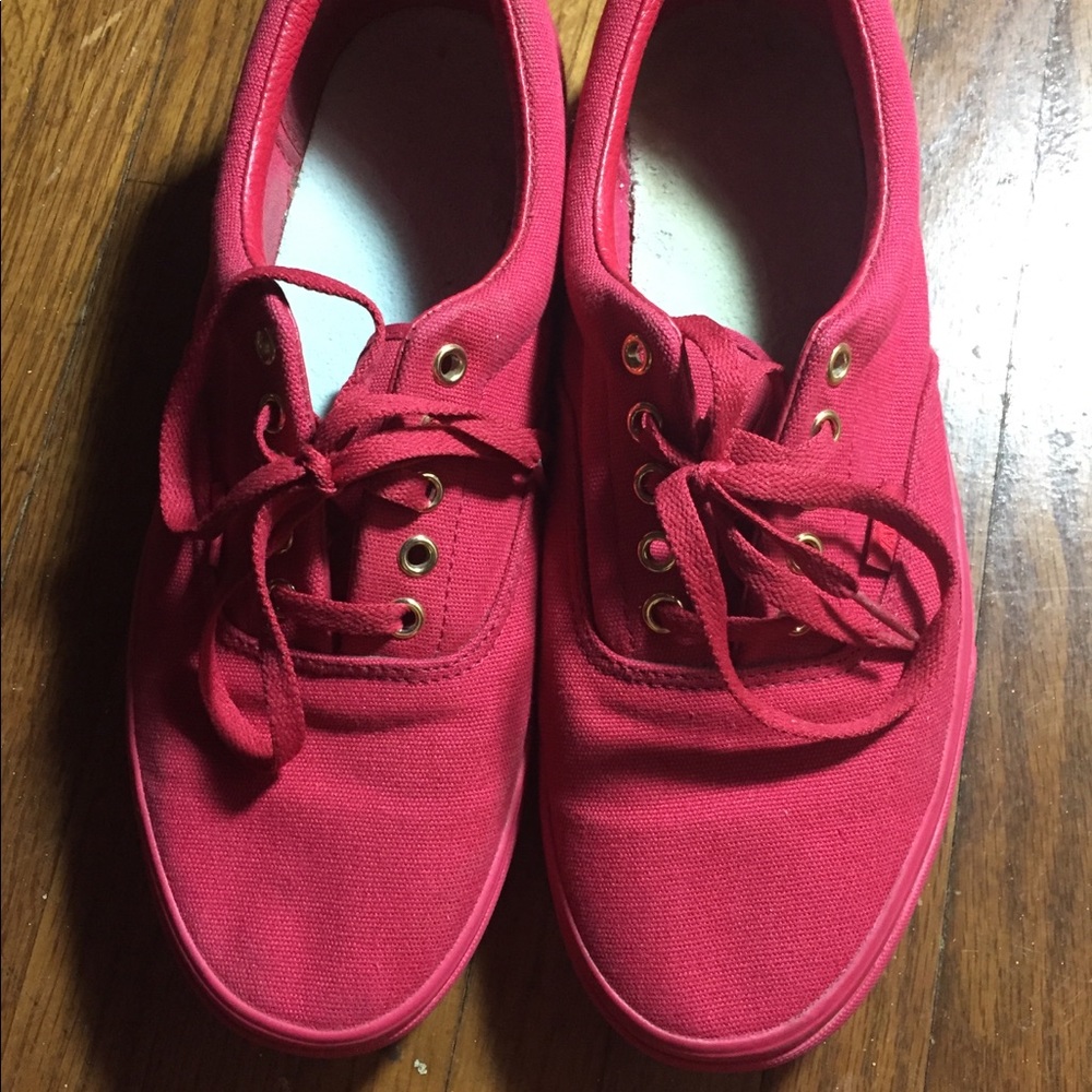 Vans low top Classics men’s red size 10.5